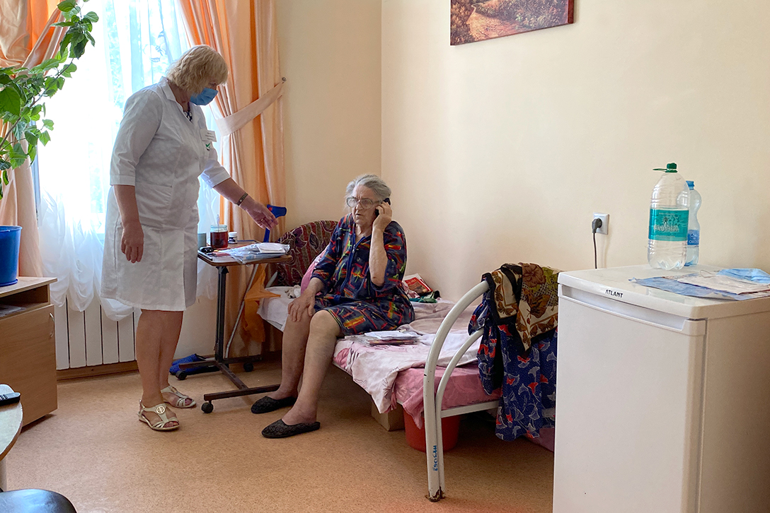 Персонал Веселівського психоневрологічного інтернату